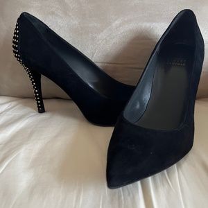 Stewart  Weitzman Studded Heel Pumps